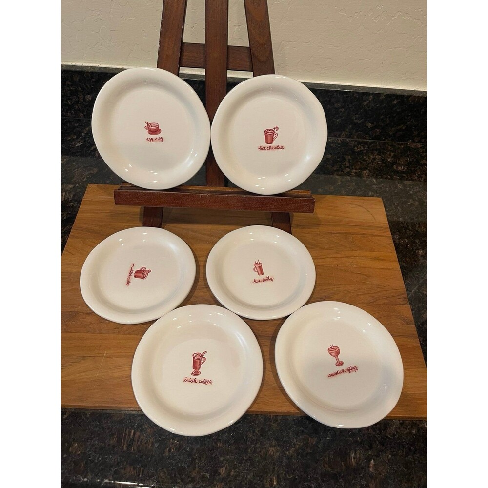 Williams Sonoma Appetizer Plates (Set of 6):